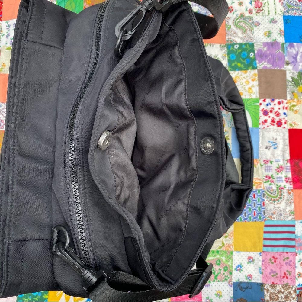 Tahari Black Nylon Bag - Picture 6 of 9
